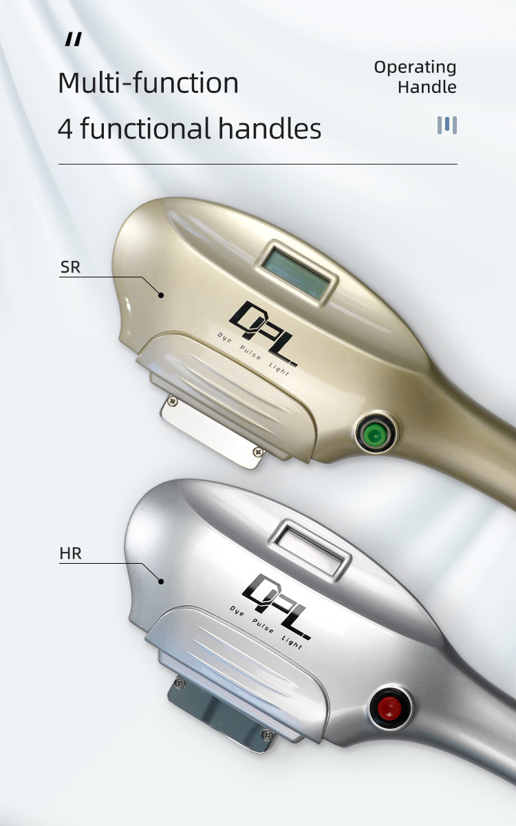 4 In 1 Picosecond SHR SSR Ipl OPT Laser Hair Removal Machine 650nm-950nm