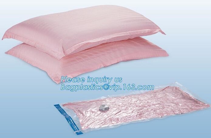 vacuum travel bag pa pe vacuum storage bag roll up, hand rolling pa vacumm bag, plastic vacuum travel bag, bagplastics