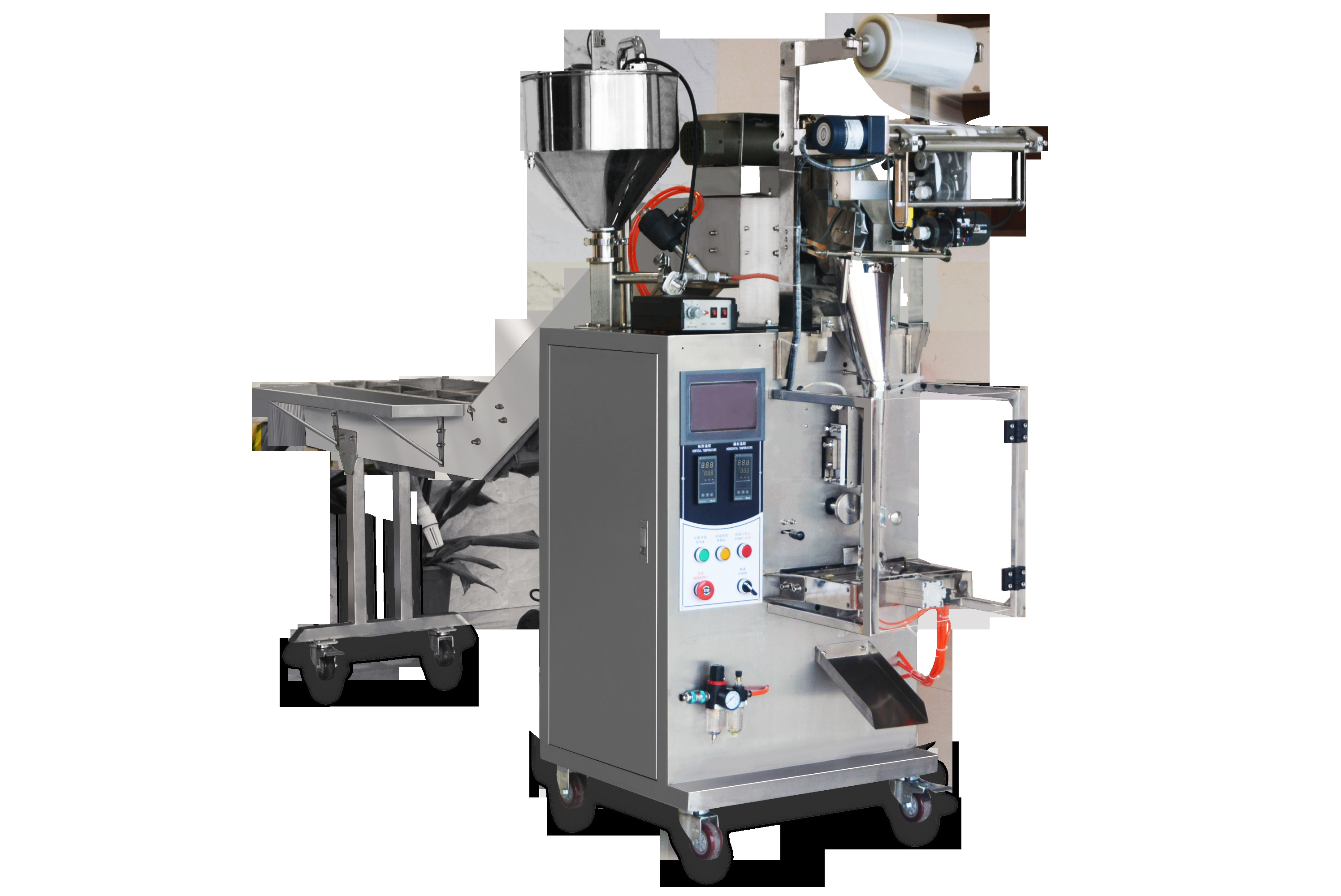 Iodophor Cotton Ball VFFS Packaging Machine Trailer Type Vertical Packaging Machine