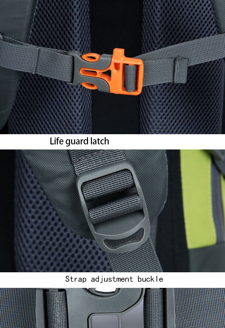Large Capacity Outdoor Sports Backpacks , Men Women Travel Backpack Custom Logo