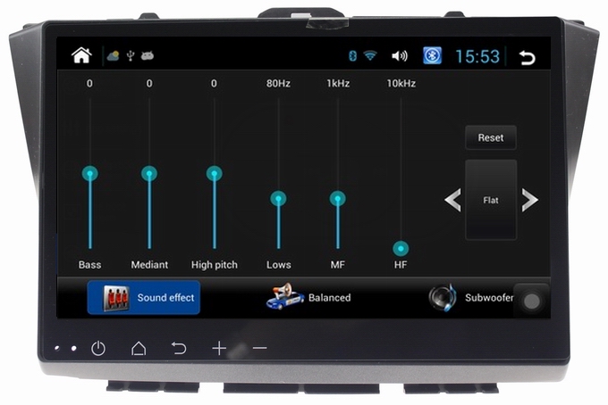 Ouchuangbo GAC Trumpchi GS5 car stereo support 10.1 inch screen android 4.2 gps navigation system bluetooth ipod radio