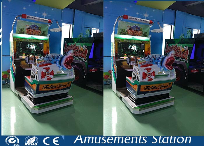 Virtual Reality Island Adventure Shooting Arcade Machines Coin operated 2 Player