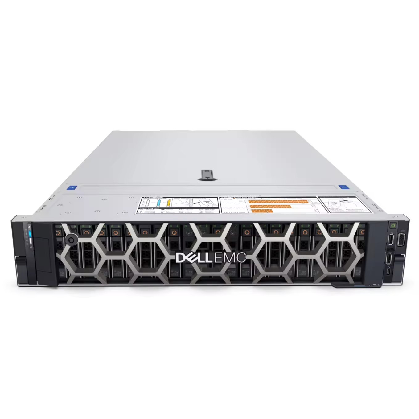 Original R740 Rack Network Server Computer Nas Server Storage Server for Data Storage