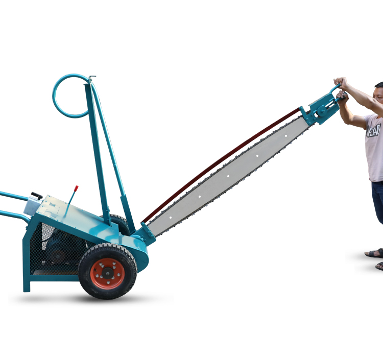 Professional Wood Cutter Machine Tree Slasher Customized Electric