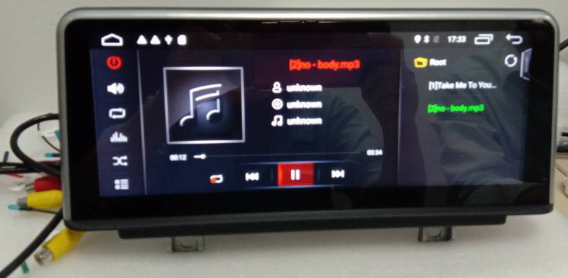 Ouchuangbo car stereo navigation for X6 E71 (2014-2017) support BT MP3 mirror link android 8.1 OS 4+64