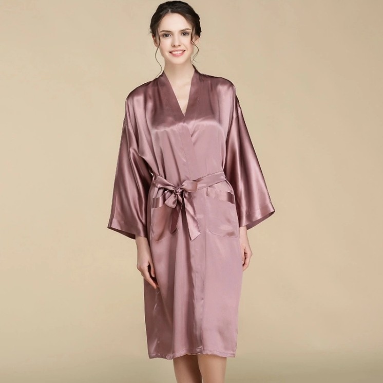 Woven Sleeveless Mulberry Silk Nightgown For Sleeping Plus Size