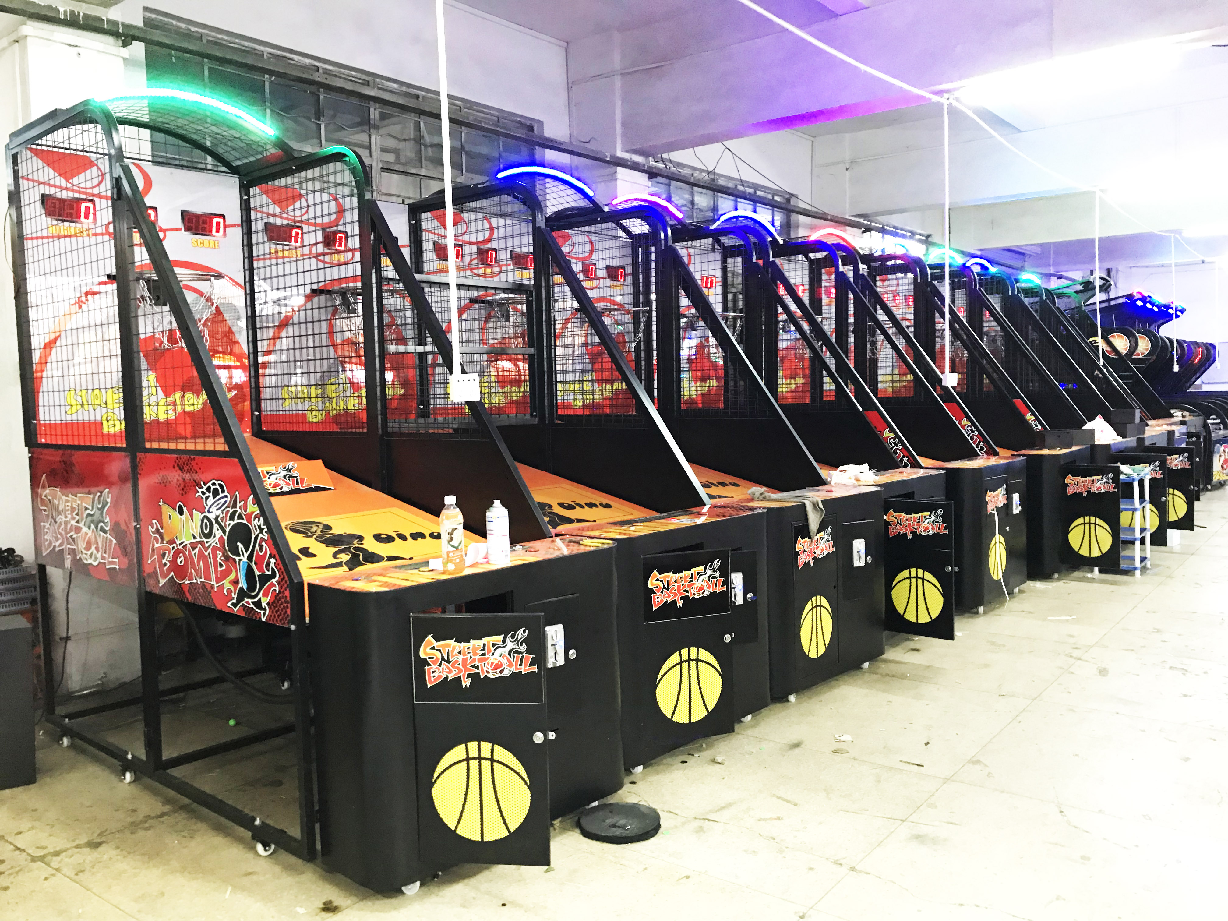 Dreamland Coin Operated Electronic Basketball Game Machine Street Basketball Machine
