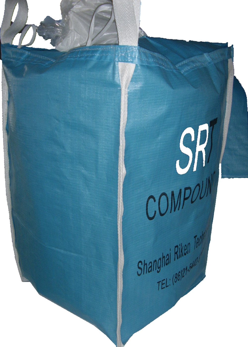 Polypropylene Bulk Bag Containers For PET Resin Packing Large Capacity 500 - 3000kg