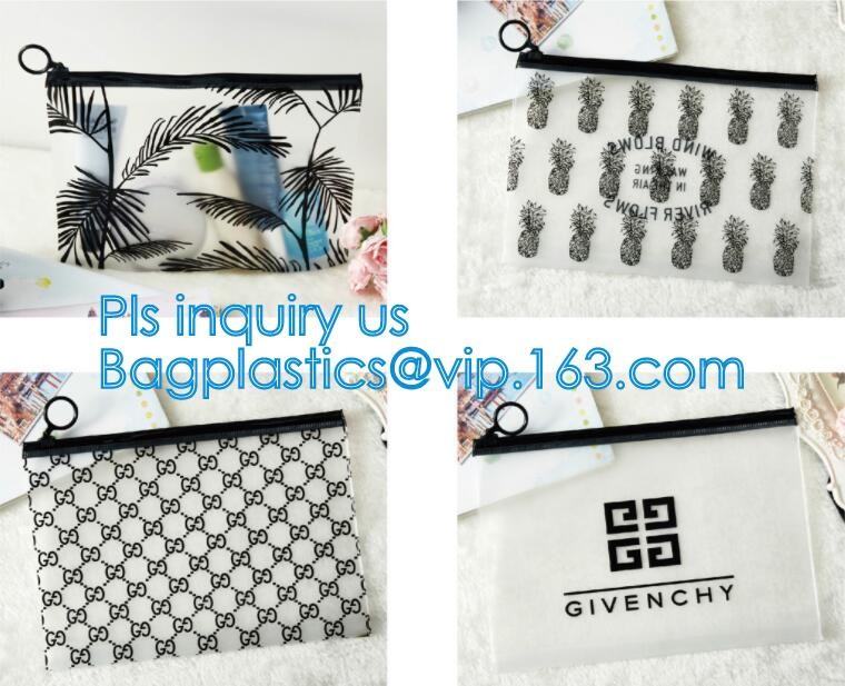 hook hanger zip lock plastic sock packaging bag, Slider Nylon Foldable Luxury Clothing Zip Lock Sealed Vacuum Compressio
