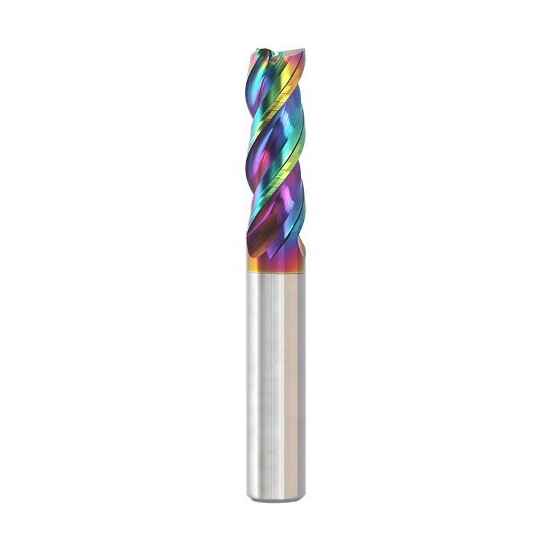 Copper Electrode Tungsten Carbide End Mills