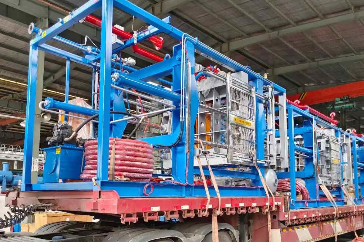 Polystyrene EPS Foam Sheet Extruding Molding Machine