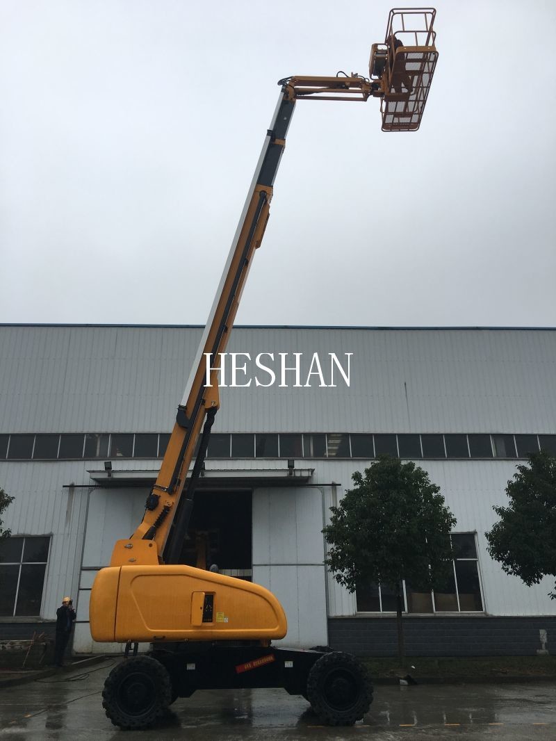 Aerial Articulated Boom Lift Self Propelled Electric Hydraulic Cherry Picker