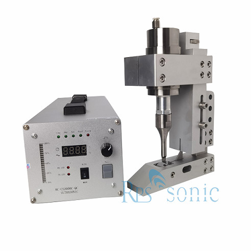 40khz 500w Hand Push Ultrasonic Fabric Cutting and Sealing Machine