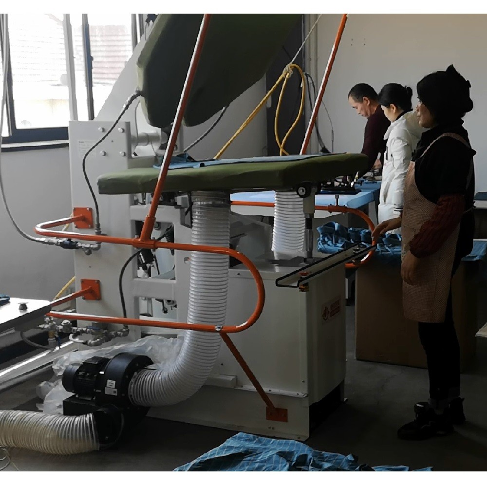 CYAJ Vertical Lapel Cloth Press Machine For Jacket Blazer Suit