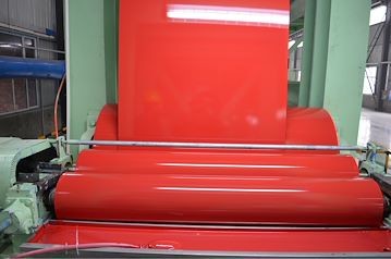 Red Color Z225 0.75*1220 PPGI Pre Paint Steel Coils HDP S320GD European Standard EN10169