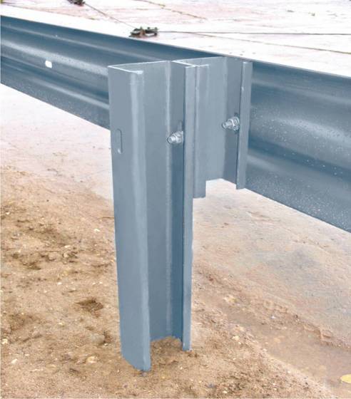 Galvanized and Powder Coated W Beam Highway Guardrail Steel Guardrail Accessories Bolt And Nut