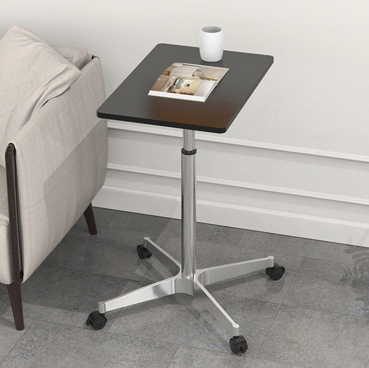 Home Office Wooden Lift-Up Coffee Table with Pneumatic Height Adjustment and Custom Design