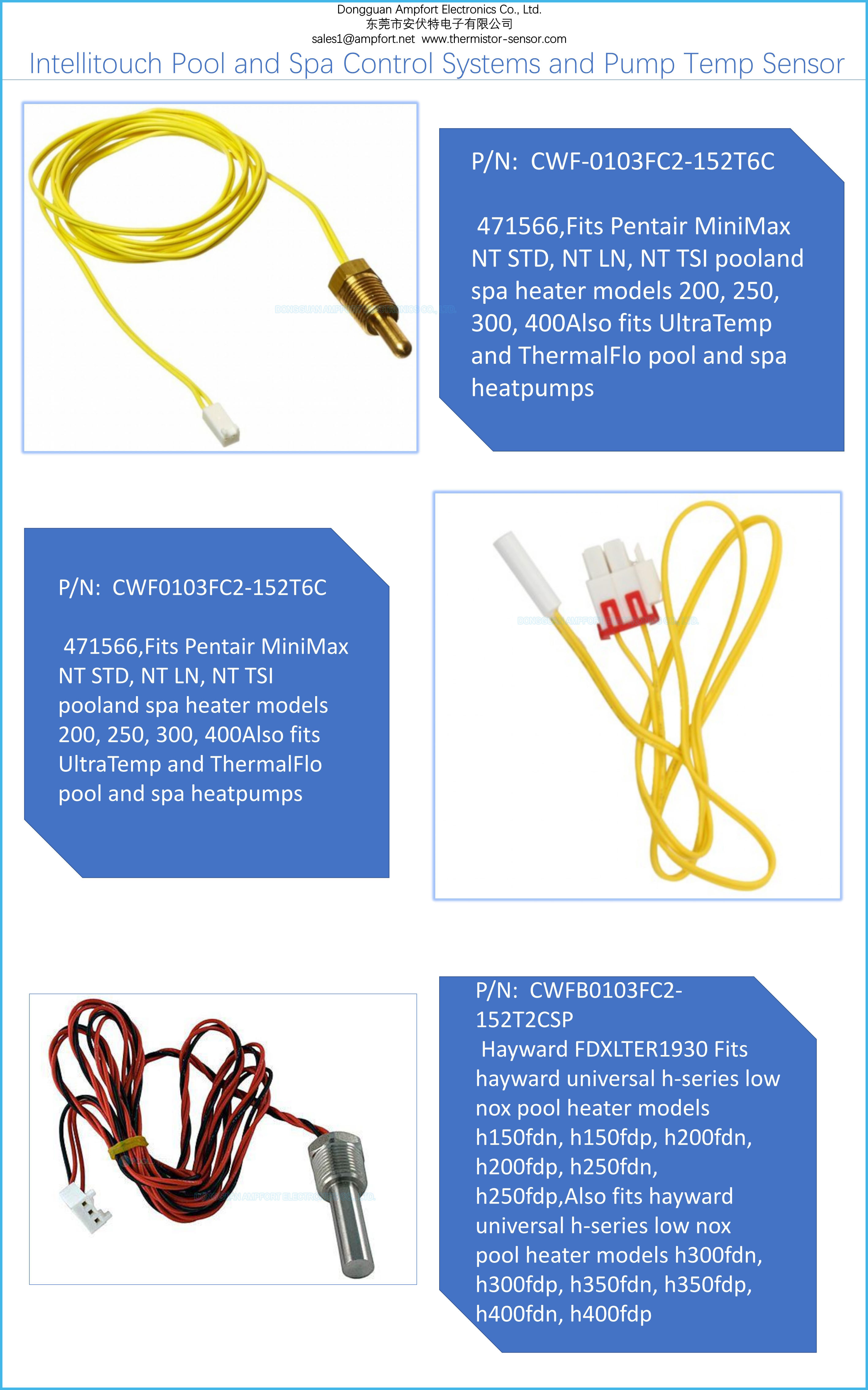 1M 4 Pounds Thermistor Temperature Sensors IDXLTER1930 Hayward Thermistor Replacement