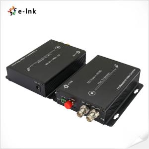 HD-SDI Fiber Converter with Embedded Audio & RS422/485 Data Transmission