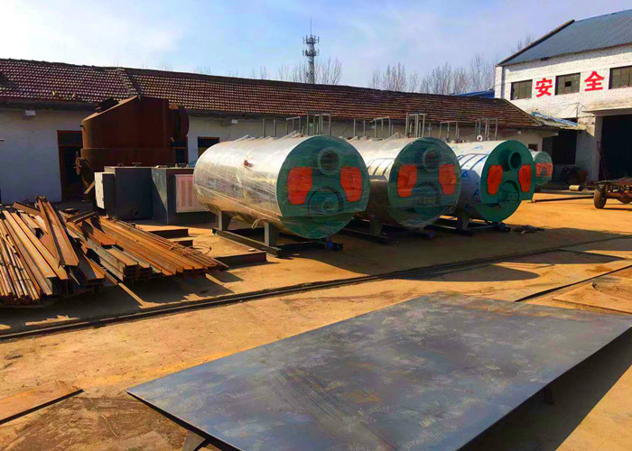 600000 Kcal Low Pressure Gas Boilera , Gas Steam Furnace 1.0MPa Pressure