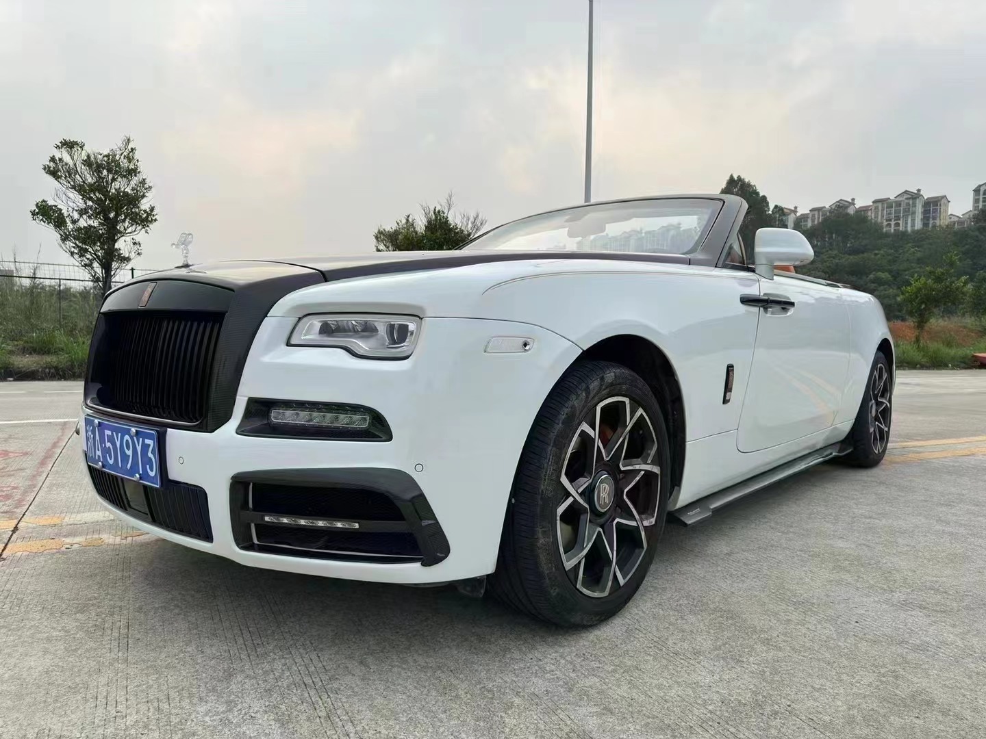 200 X 800 X 120MM Rolls Royce Wraith Body Kit Front And Rear Spoiler Hood