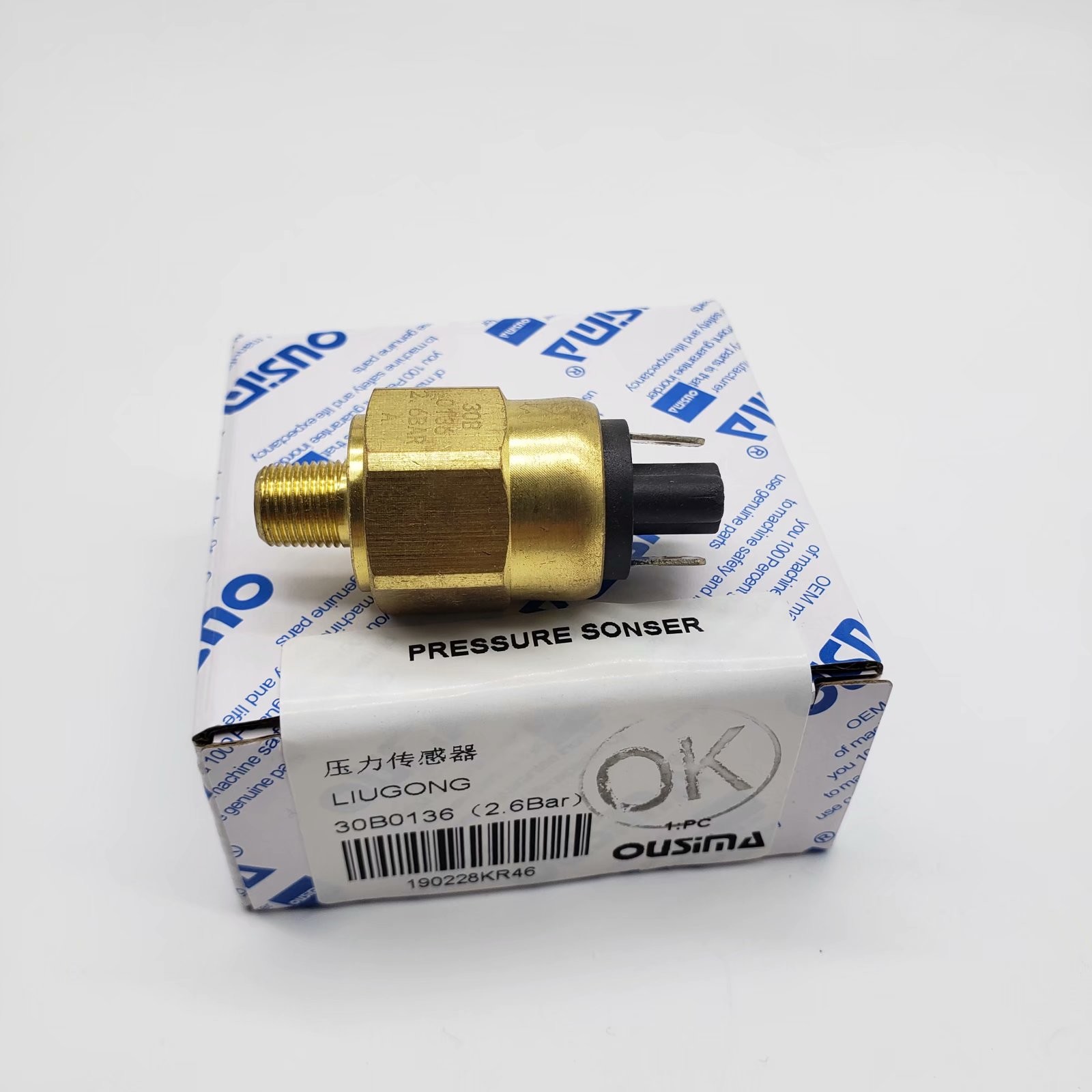 OUSIMA Eletric Excavator 30B0136 2.6 Bar Pressure Sensor