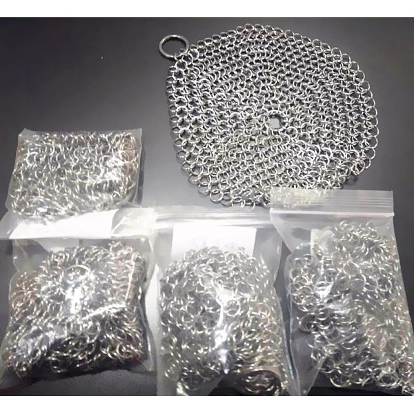 5mm Decorative Metal Ring Mesh / Chain Mail Curtain SS316