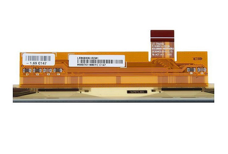 LG EPD Flexible E Paper Display , 6 Inch LB060X01 RD01 Arduino Epaper Display