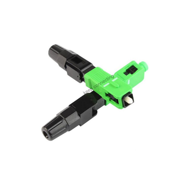 FTTH Fast Connect Fuseless Fiber Optic Equipment with Return Loss dB UPC≥ 50dB APC≥ 55dB