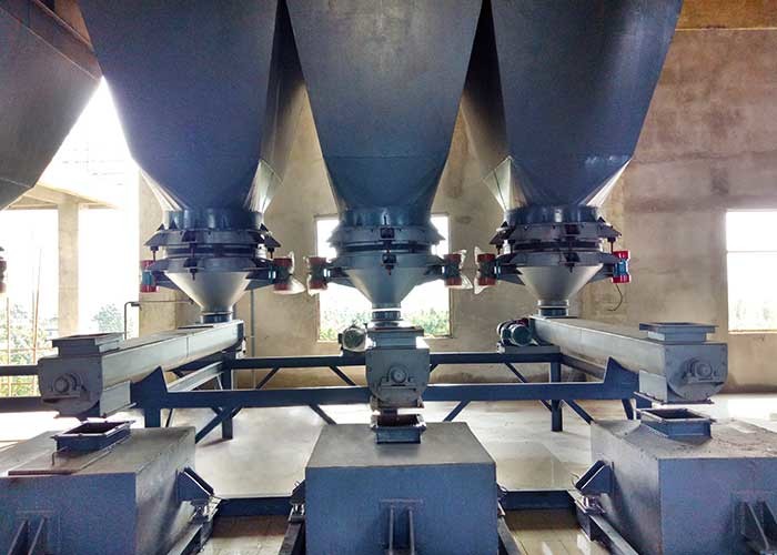 Conveying Powder Mterial U Trough Horizontal Screw Conveyor Adjustable Speed