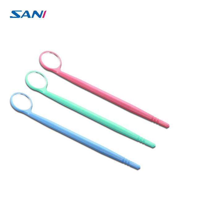 16cm Endodontic Mouth Mirror , Disposable Dental Mouth Mirror
