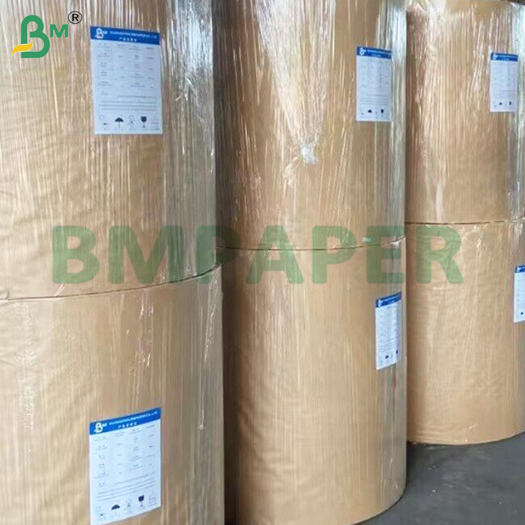 0.55mm 0.8mm Waterproof Washable Kraft Paper Rolls 150cm*100m