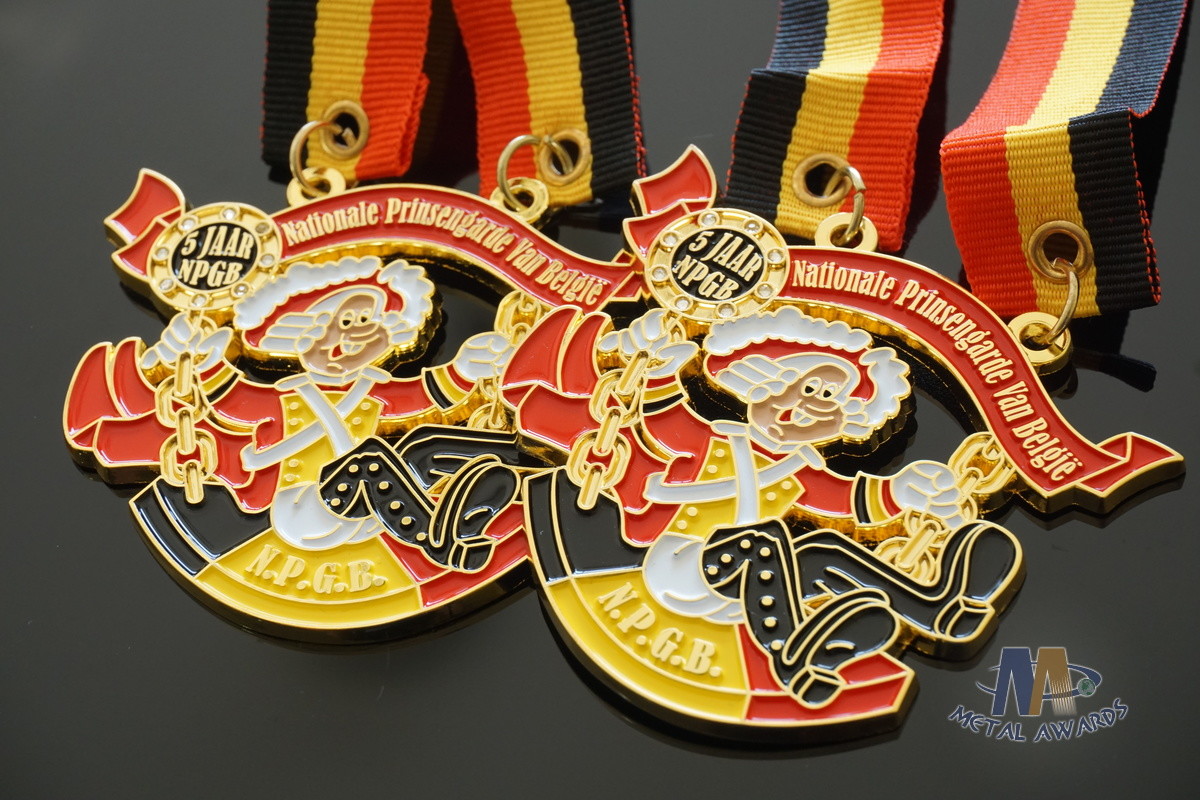 Custom Awards Your Design Festival soft enamel Metal Carnaval Medals, No MOQ