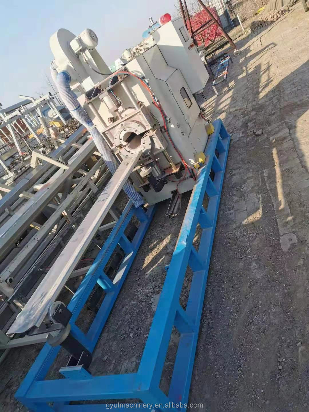 Second Hand Counter-Rotating Conical Twin-Screw Extruder Complete Mold for Plastic Pipe