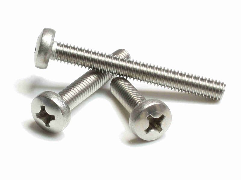 Machine Screws Din7985 3/8 Phillips Special Flat Head Stainless Steel Metal Screw