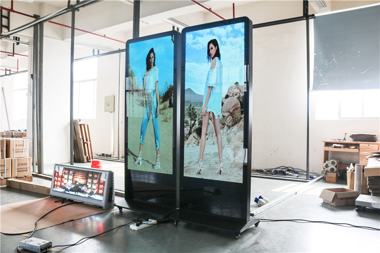 Floor Standing Mirror Led Poster P2.5 SMD2121 LED Panel Screen