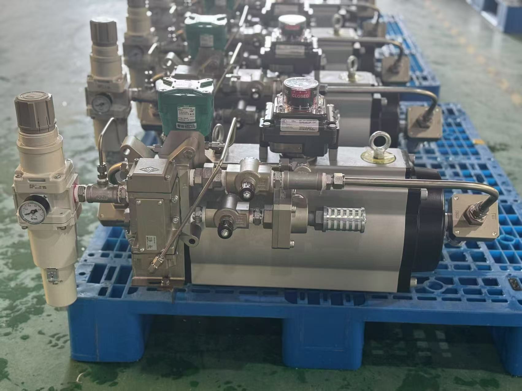 Custom Engineered Solution Pneumatic Control Systems For Industrial Valve Automation