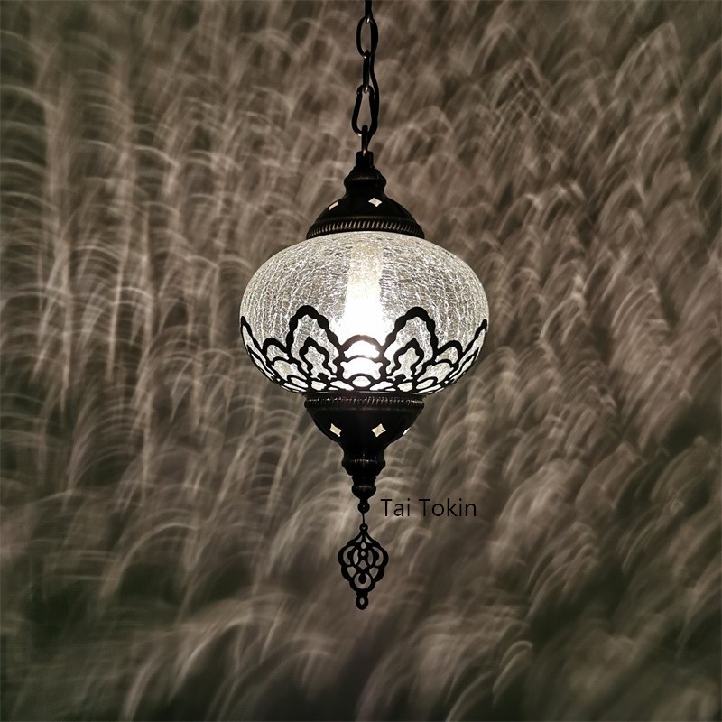 Newest style Turkish ethnic customs handmade Mosaic lamp romantic cafe restaurant bar tree Pendant light(WH-DC-19)