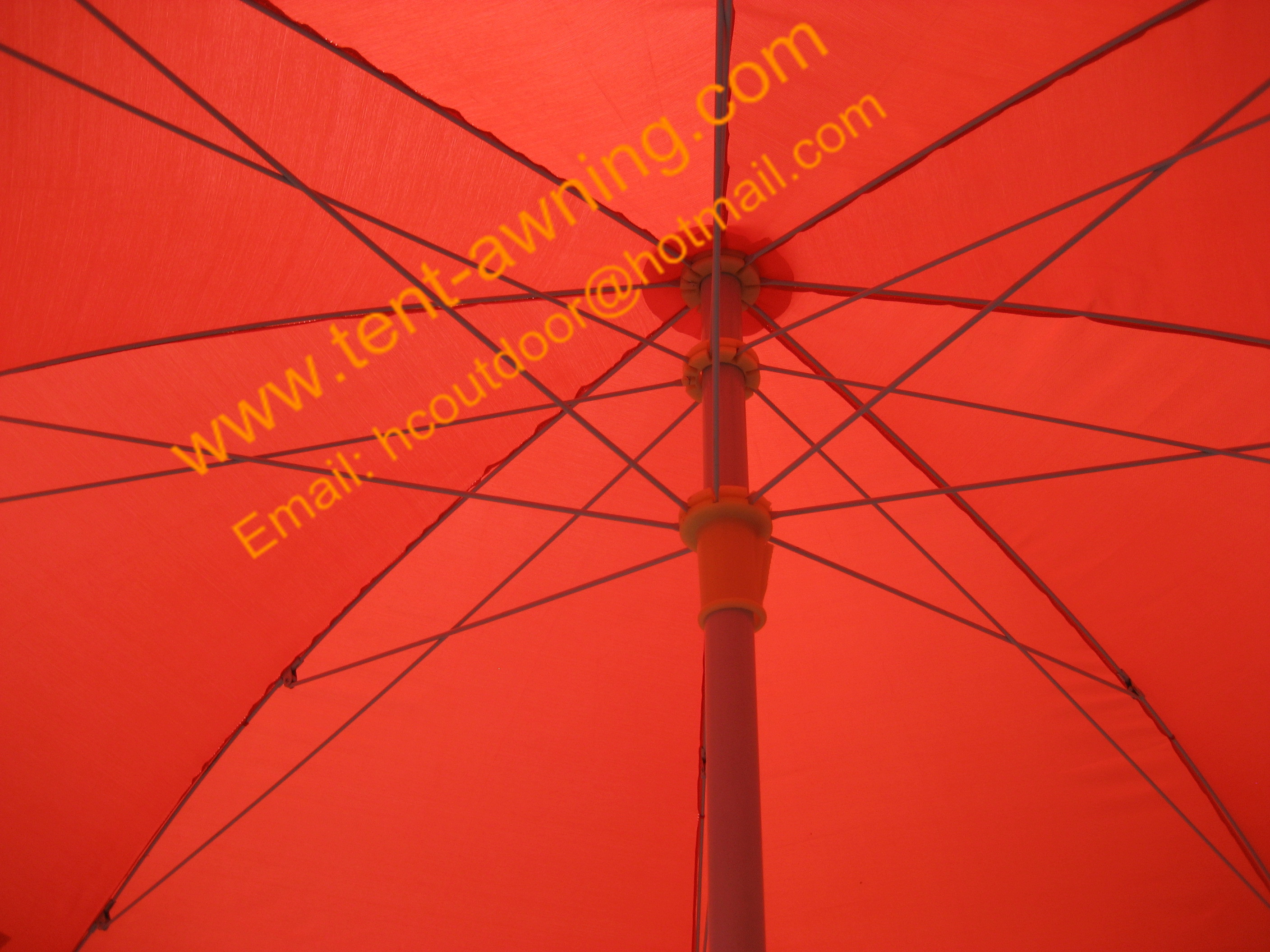 Customized Sizes Round Logo Printing Outdoor Advertising Umbrella for Promotion Waterproof