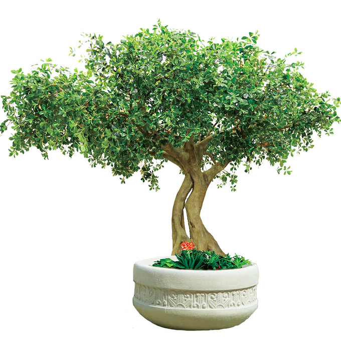 Height 300cm Artificial Realistic Fake Trees , Realistic Fake Trees All Season