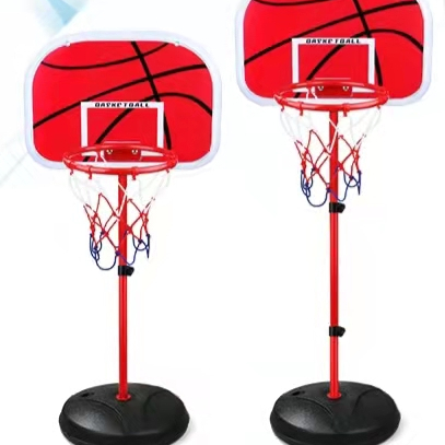 Indoor And Outdoor Iron Basketball Hoop Adjustable And Safety For Boys