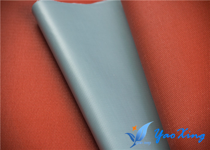 1.0mm Sliver Gray PU Coated Fiberglass Cloth For Expansion Joint