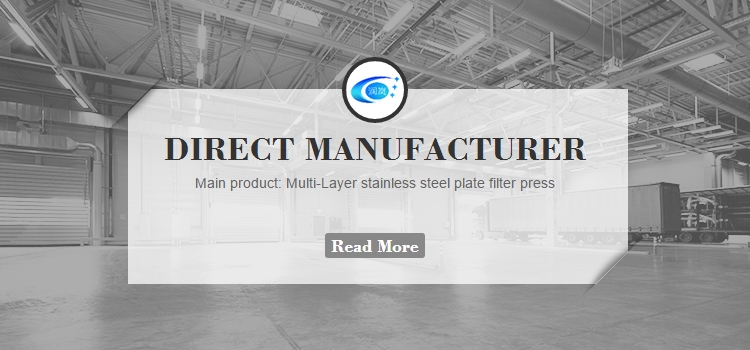 5-10m /h Capacity Automatic Hydraulic Multi-Layer Stainless Steel Plate Filter Press