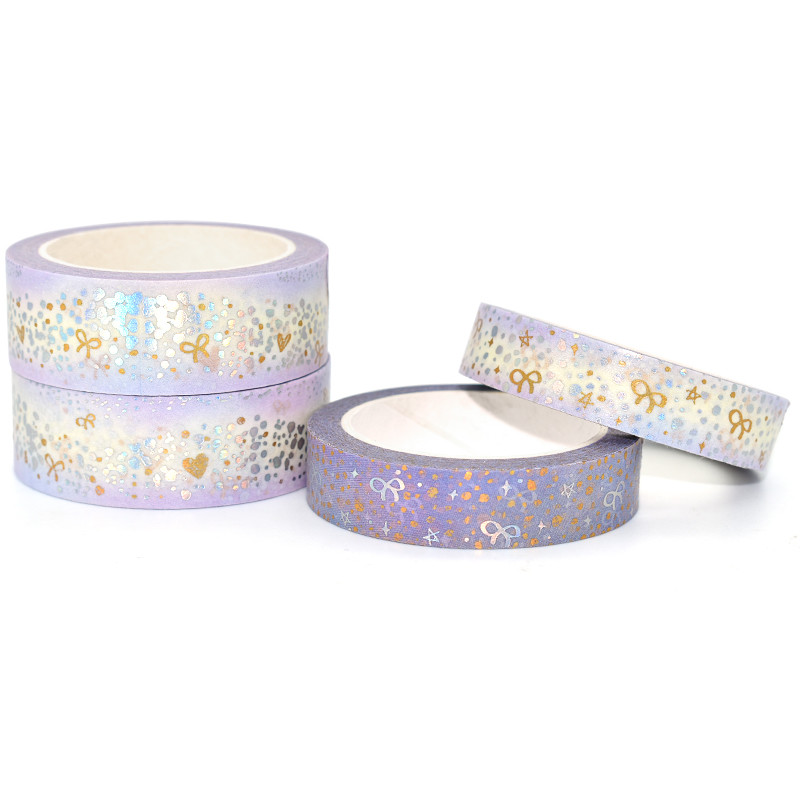 Custom Foil Printing Japanese Washi Paper Tape Washi Tape