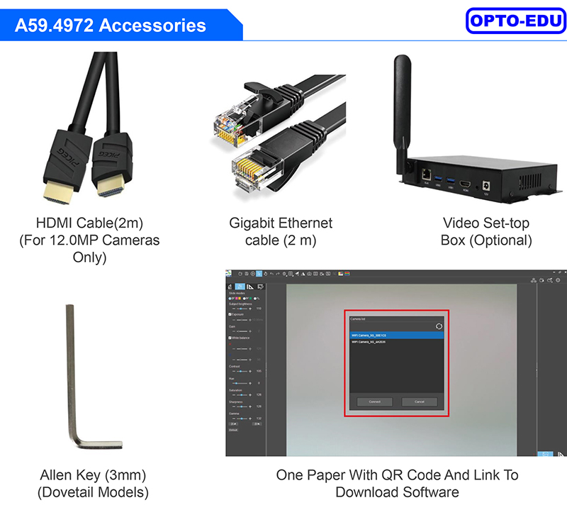 Digital 5G Usb Microscope Camera OPTO EDU A59.4972