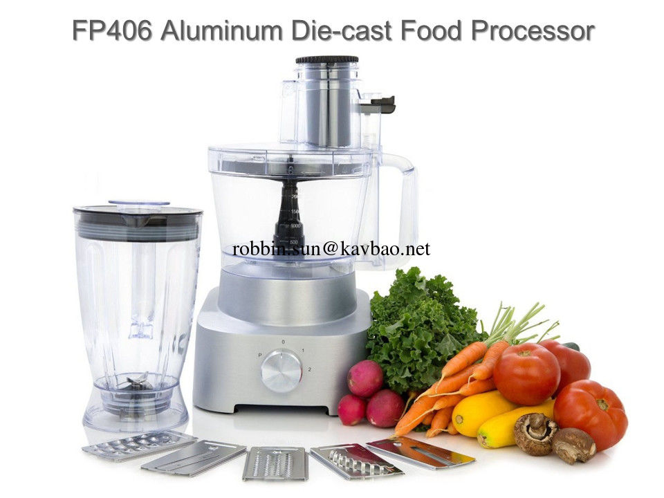 CB GS CE ROHS Certified FP406 Aluminum Diecast Food         Processor