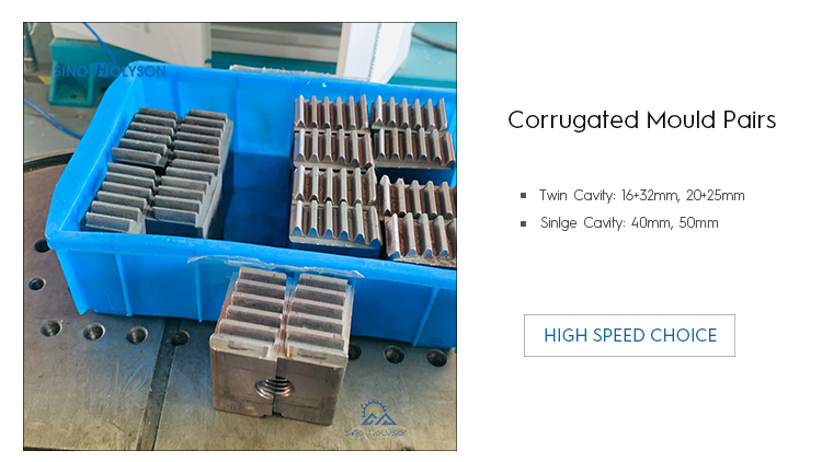 45mm Shisha Hookah Hose / Air Conditioner Hose Corrugated Pipe Making Machine