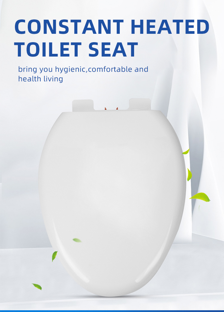 Modern Slow Down Close Sanitary Toilet Seat Covers , Auto Elongated Lid Cover