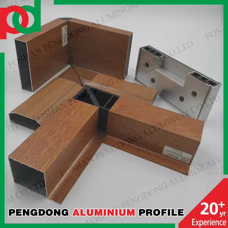 Professional Manufacturer Glossy Silver Polishing Aluminium Kitchen Cabinet Profiles