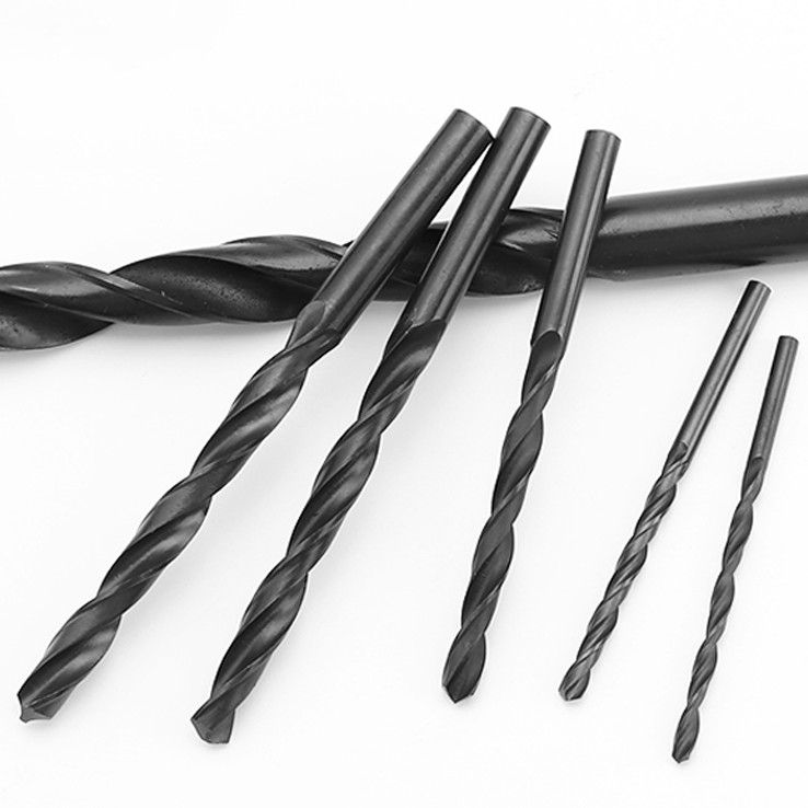 Precision Carbide Straight Shank Twist Drill Bits Small Twist Drill Set For Cutting